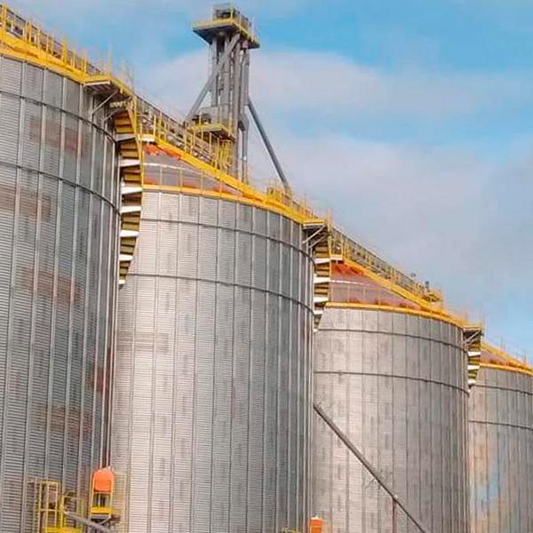 Armazenagem de grãos em silos