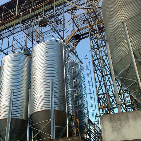 Armazenagem de grãos em silos