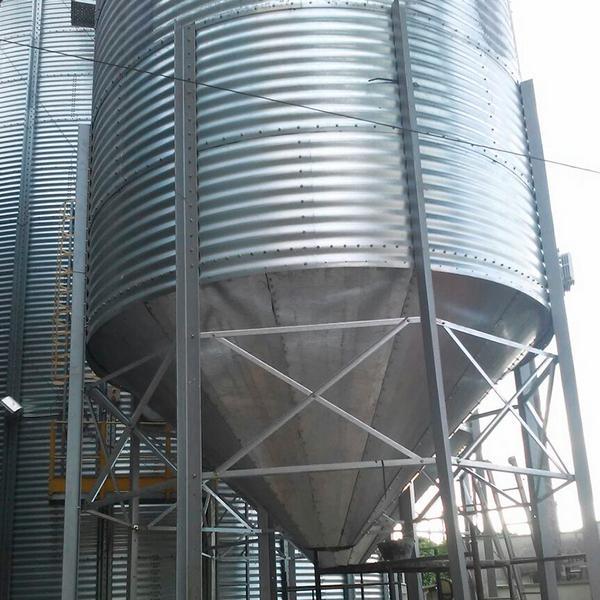 Montagem de silos